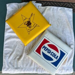2 vintage stadium seat cushions commemorating the 1978 MLB (sold a set of 2)